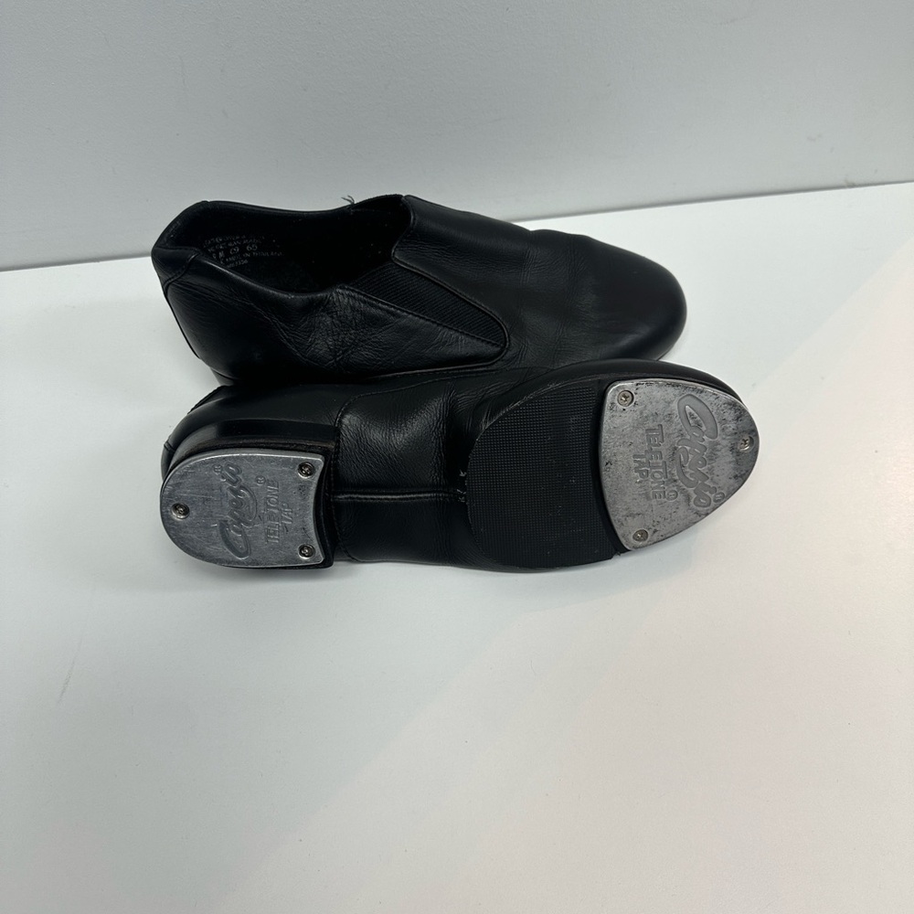 Capezio Women's Black Leather Tap Shoes